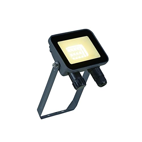 SLV Wand- und Deckenaufbauleuchte FLOODI S / Beleuchtung für Wände, Wege, Eingänge, LED Spot außen, Aufbau-Leuchte Outdoor, Gartenlampe,...