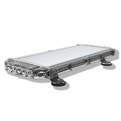 Barre lumineuse basse 3W Predator ambre blanc avec fixation aimantée puissante