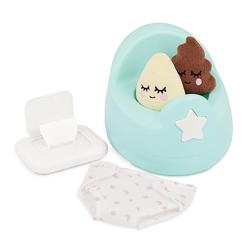 LullaBaby - Baby Puppen Töpfchen Set - Töpfchentraining Zubehör mit 2...