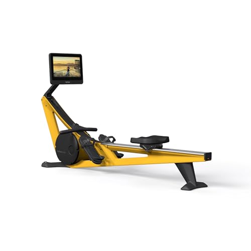 Hydrow Wave Rowing Machine for Home with Immersive 16'' HD Touchscreen - Live Row Machine Home Workout, Magnetic Drag Technology, 375 lb Weight Capacity Magnetic Rower - 30-Day Trial & 1-Year Warranty