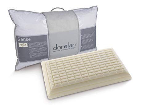 Dorelan – Cojín Sense, 40 x 70 cm, Myform Memory Air, modelo elíptico, almohada dispositivo médico