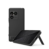 Sony Xperia 1 VIII Phone Case, Stylish Case with Stand, Premium Protection, Precise Cutouts, Slim Profile Design, and Enhanced Grip - Graphite Black