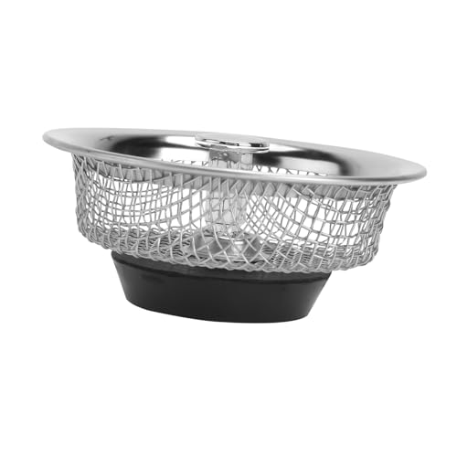 Cubierta de desagüe cocina acero inoxidable 2 piezas