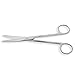 OR Grade Mayo Dissecting Scissors, 6.75 in, Curved Serrated Blade