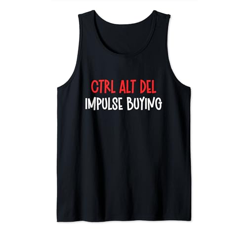 Funny ctrl alt del Impulse Comprar computadora eliminar Comprar Camiseta sin Mangas