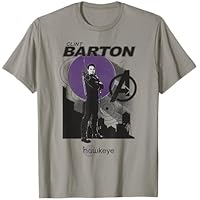Marvel Hawkeye Clint Barton Avenger Poster Camiseta