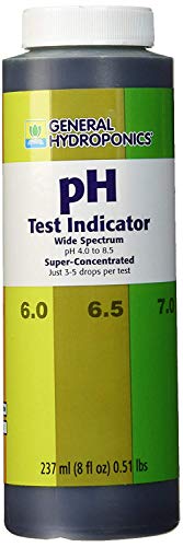 General Hydroponics PH Test Indicator, 8-Ounce Limited Edition