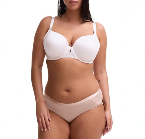 Torrid Womens Plus Size Perfect Coverage Lightly Lined Smooth Bra Bright White 48DD