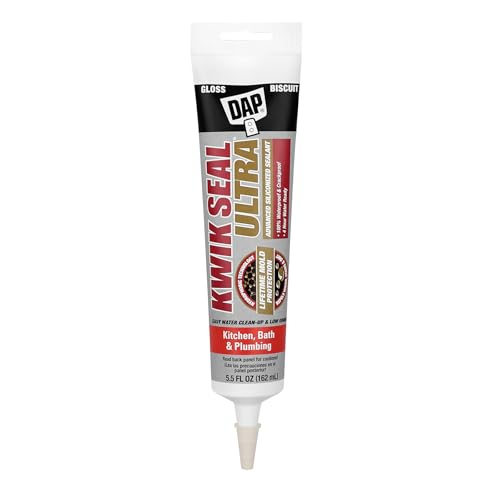 Image of DAP 18916 Kwik Seal Ultra Biscuit 5.5 oz Premium Siliconized Sealant