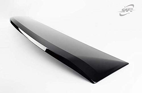 SAFE Smoke Black ABS Rear Window Visors for 2005-2009 Hyundai Sonata