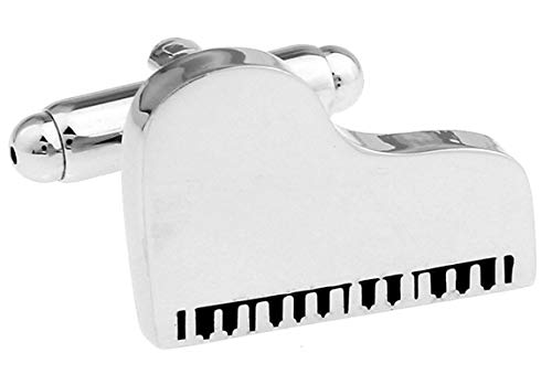 Mancuernillas para Hombre Daesar Plateadas miniatura 3