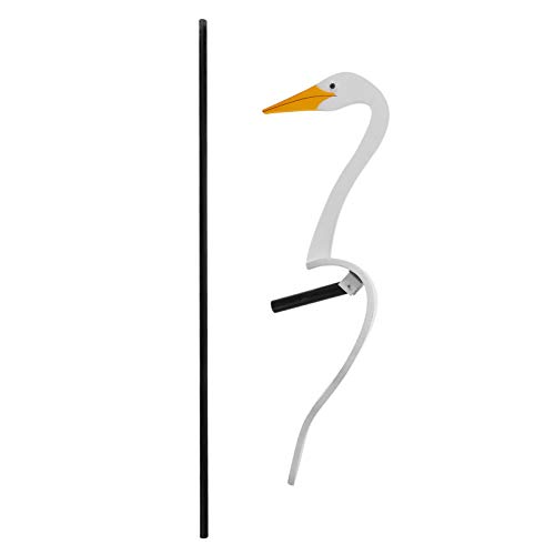 Yardwe Flamingo Jardim Jogo Do Pátio Girador Do Vento Ao Ar Livre à Prova de Vento Decorativo Escult
