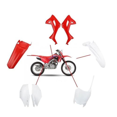 Kit carénage pour CRF 125 2022 avec spoiler de protection et garde-boue - 4