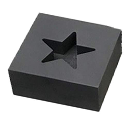 Kloware Heavy Duty Graphite Ingot Mold Melting Casting Mould for Gold Silver Metal - Five Star