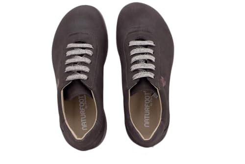 PieSanto - 255991 Zapato Respetuoso Nobuck Caoba para: Mujer Talla: 40
