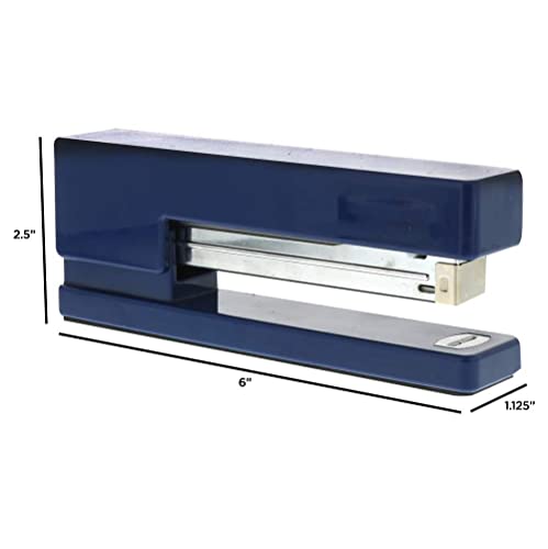 Jam Paper Modern Desk Stapler - Navy Blue - Sold Individually #TOP5