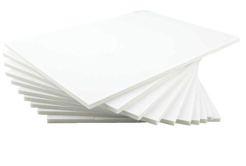 House of Card & Paper White Foam Board A2 Size 420x594x5mm 10 Sheets per Pack
