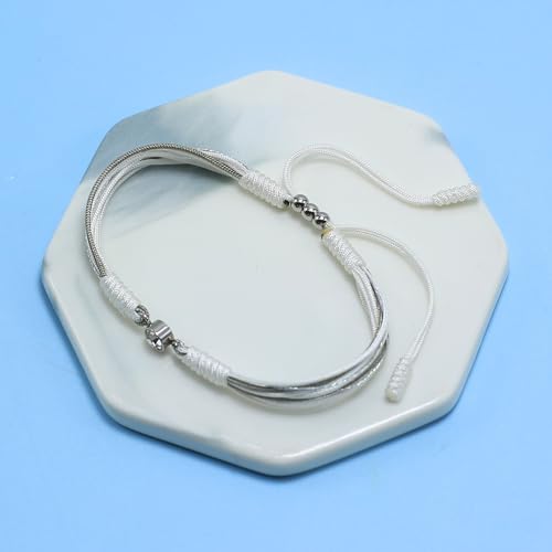Pulsera tibetana de piedra de nacimiento para protección miniatura 3
