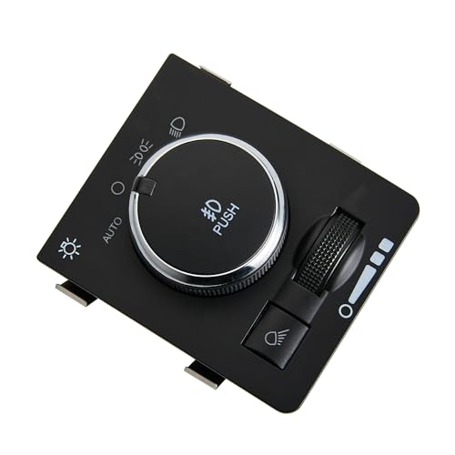 ZAPOSTS Headlight Switch fits for 2013-2018 Ram 1500 2500 3500,2019-2021 Ram 1500 Classic.Lamp Switch.Replaces# 68146507AA 68269912AA 6814507AA