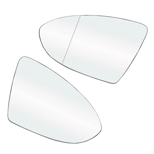 Miroir chauffant pour rétroviseur extérieur de Golf MK7 anti-buée paire complète