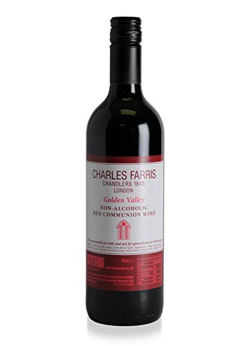 Non Alcoholic Communion Wine - Red - single bottle
