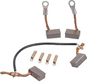 New Brush Kit, Compatible with Starters, 0.67" / 17mm L, 0.37" / 9.5mm W, 0.26" / 6.5mm H, Tecumseh / 33849 / TX100, 68-7804/141-22000