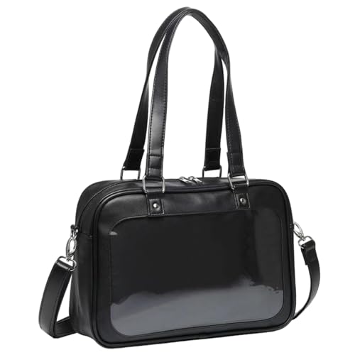 Ita Bag sac japonais avec fenêtre transparente pour épingles d'anime et bandoulière