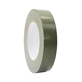 Maartla Duct Tape 1 Inch X 44 Yards, 8.5 mil Thickness, Heavy Duty Olive Green Army Green Duct Tape, No Residue, Waterproof, Tear by Hand for Repairs, Industrial, Professional Use