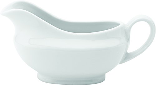 Utopia K70001 Titan Traditional Sauce Boat, 4 oz., 11 cL (Pack of 6), White