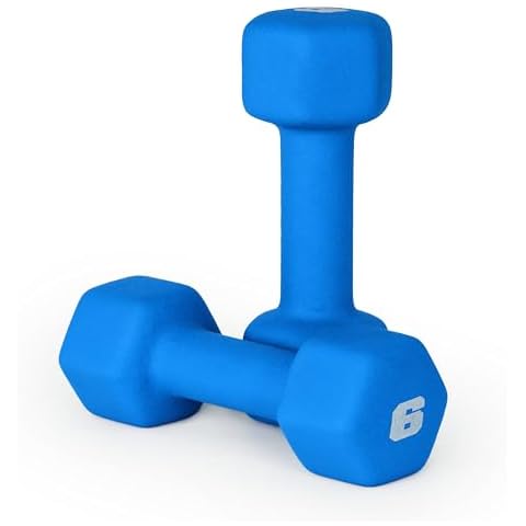 CAP Neoprene Dumbbell Weights, 6 lb Pair Cover