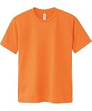 [ニッセン] 吸汗速乾・UVカット 裏面メッシュ半袖クルーネックTシャツ オレンジ 3L