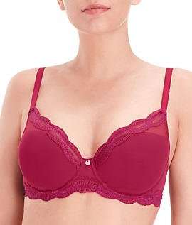 Image of Natori Women's Plus-Size Chic Comfort Full Figure Sweetheart Contour Underwire