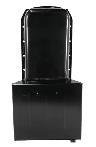 Image of Moroso 20200 8.25 inch Oil Pan for Chevy Small-Block Engines with Passenger-Side Dipstick