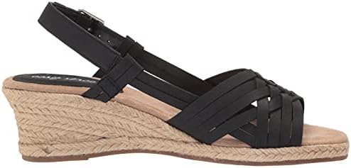 Easy Street Women's Wedge Sandal, Black, 9 Narrow | Image 5
