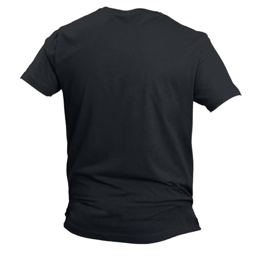 Camiseta masculina com estampa cristã folgada para verão outono manga curta gola redonda camiseta ma