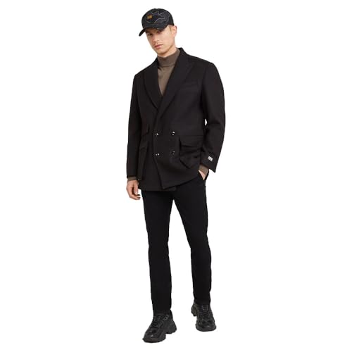 G-STAR Raw - Mens Skinny Chino 3.0, Color Dk Black, Size: 34W x 32L4