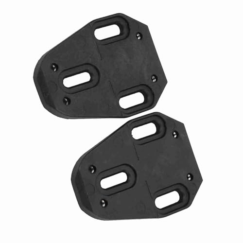 Cubierta adaptadora para placa de zapatillas de ciclismo Zero Nylon Negro, 1 par, protege calas y prolonga vida útil miniatura 3