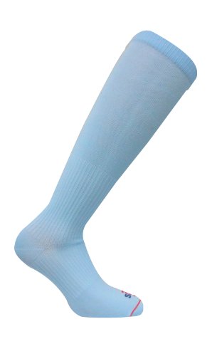 Image of Baby Shower Maternity and Vein Support Graduated Compression Recovery Socks, Sky Blue, Large - CSN7011