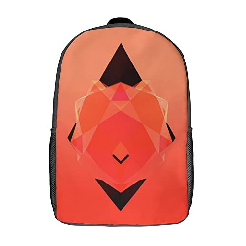 Sac à dos d'école pour enfants étanche 17 pouces avec imprimé 3D tendance pour collège