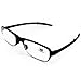 Produktbild Klappbare Lesebrille Vista Cansada Presbicia, Dioptrien Graduierung +1.00 bis +4.00, Brille für Damen und Herren Unisex mit Feinrahmen, Scharniere Standard, für Lesen, Zaun 1.5 x Schwarz