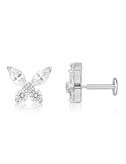 Butterfly CZ Silver