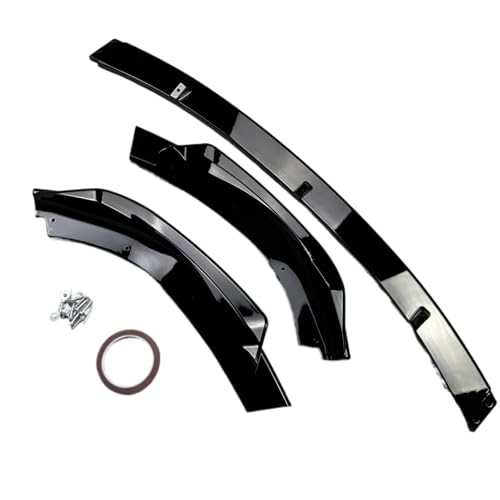 Lèvre pare-chocs avant BMW E60 E61 LCI diffuseur gloss black spoiler kit