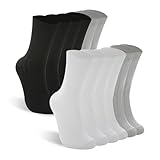 BAMBOO COOL Women's Dress Socks Bamboo Viscose Thin Breathable Crew Socks for Women, Casual Lightweight Comfort, 6 Pack Multicolor