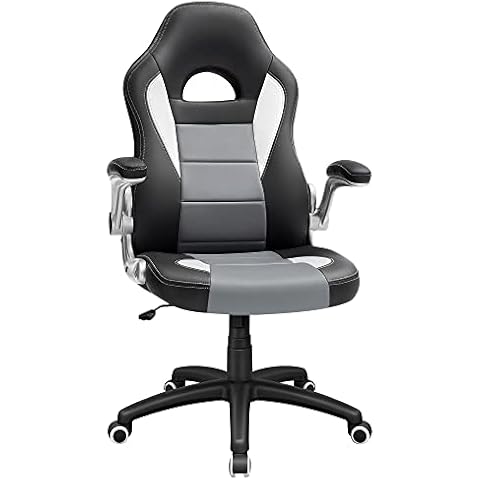 SONGMICS OBG28G Silla Racing con Altura Ajustable Cover