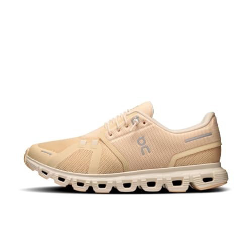 On Womens, Cloud 6 Blonde/Dew 8.5 Medium