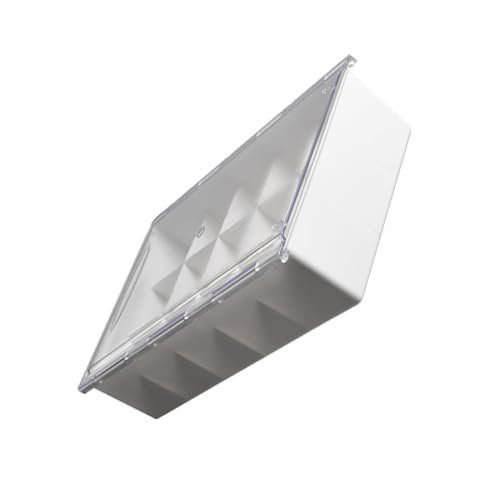 QUMIIRITY プラスチック製式下着収納ボックス 仕切り付き 靴下 ネク整理用 クローゼットオーガナイザー 多機能収納ケース 透明プ