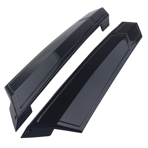 Cubiertas para bisagras de alforjas compatibles con motocicletas Victory Cross Country, Cross Country Tour, Magnum, Hard-Ball y Cross Roads (2010-2017), color negro miniatura 6