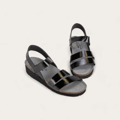Image of NAOT Kayla Women's Sandals - Supportive 3-Strap Design with Backstrap, Cork & Latex Footbed - Arch Support - Travel-Friendly Comfortable Walking Sandals for All-Day Wear