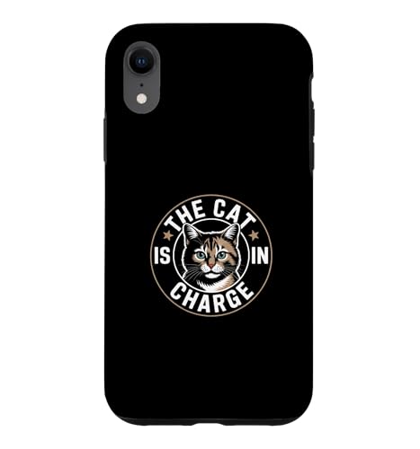 The Cat Is In Charge �X�}�z�P�[�X iPhone XR �p