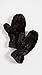 Apparis Women's Coco Mittens, Noir, Black, One Size